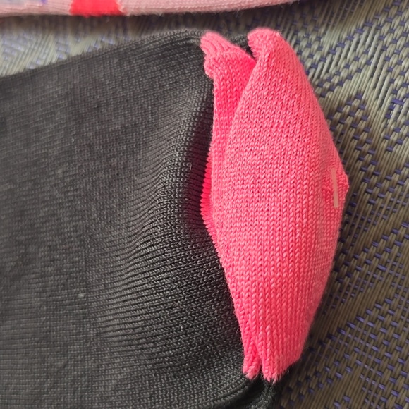 MIXIT BRAND WOMEN'S HEARTS VALENTINES BUNDLE OF 3 CREW SOCKS FITS SHOE SIZE 4-10 - Picture 5 of 9